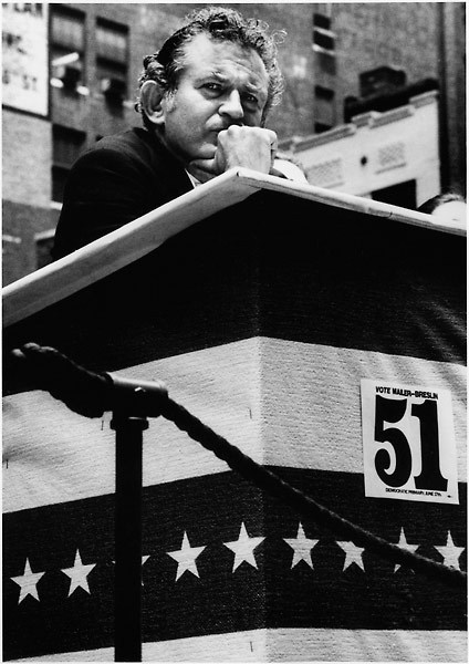 Norman Mailer for Mayor,  1969
 : OLD GLORY-Patriotism & Dissent 1966-2008 : LINN SAGE | Photography Editorial and Fine Art, New York, N.Y., Maine
