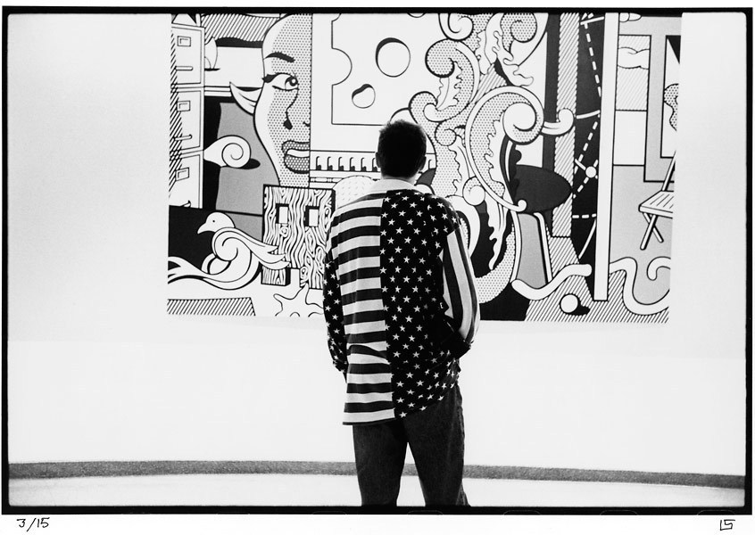 Lichtenstein Exhibit 1994, Guggenheim 
Museum : OLD GLORY-Patriotism & Dissent 1966-2008 : LINN SAGE | Photography Editorial and Fine Art, New York, N.Y., Maine